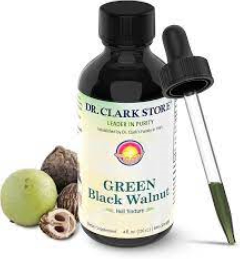 Black Walnut Green Tincture Wormwood tincture Cloves Tincture Dr hulda clark